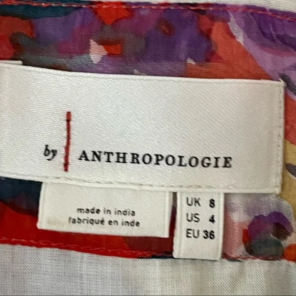 Anthropologie Malibu floral maxi dress size 4 - Picture 14 of 15